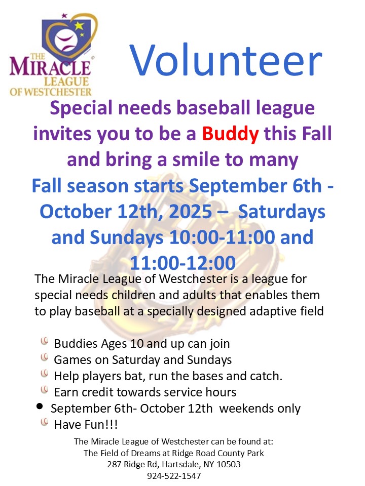 2025 buddy fall flyer